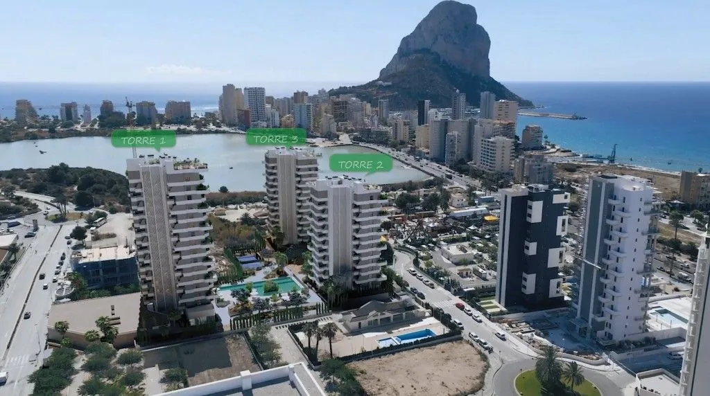 Õhuvaade - Luxury Flat with Sea View in Calpe