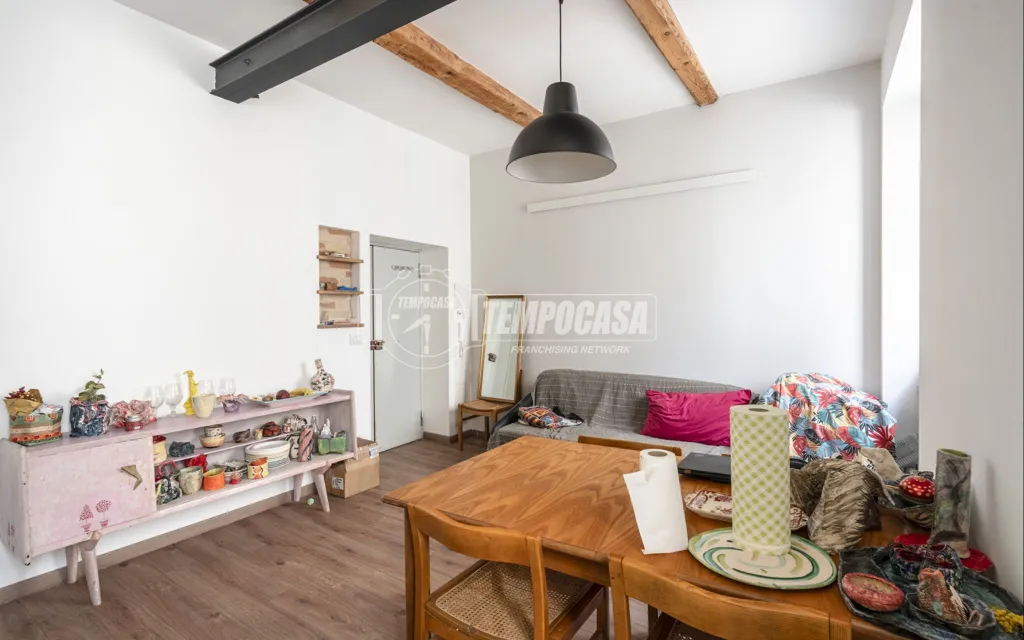 Söögituba - Rustic Apartment with Frescoed Ceilings in Macerata