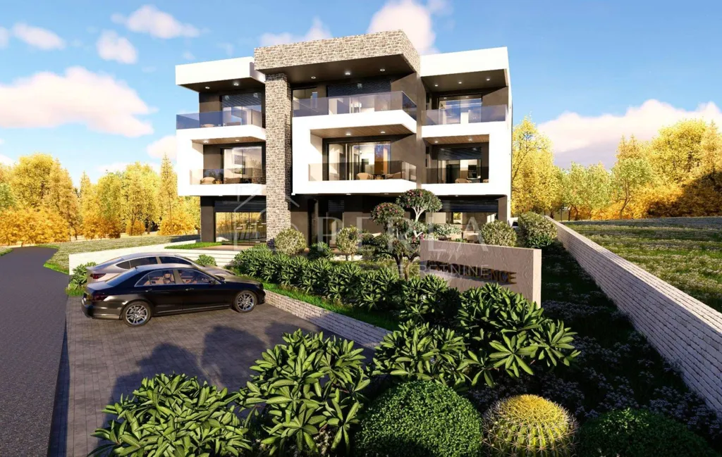 Modern Apartment with Sea View in Bibinje