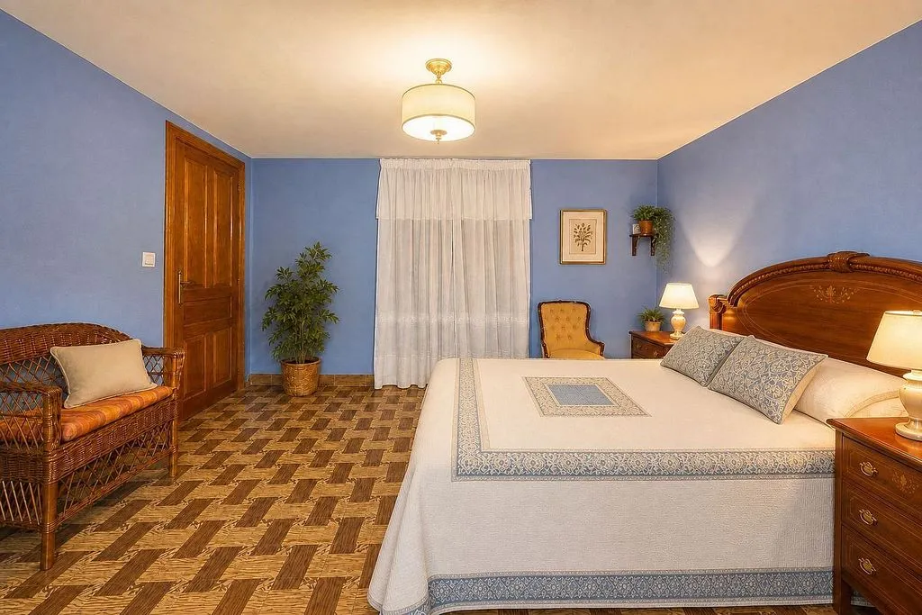 Chambres - Traditional Chalet with Terrace in Aibar/Oibar