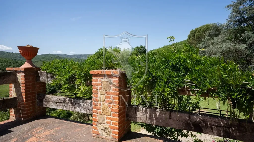 Terrasse - Historic Castle with Garden in Sinalunga
