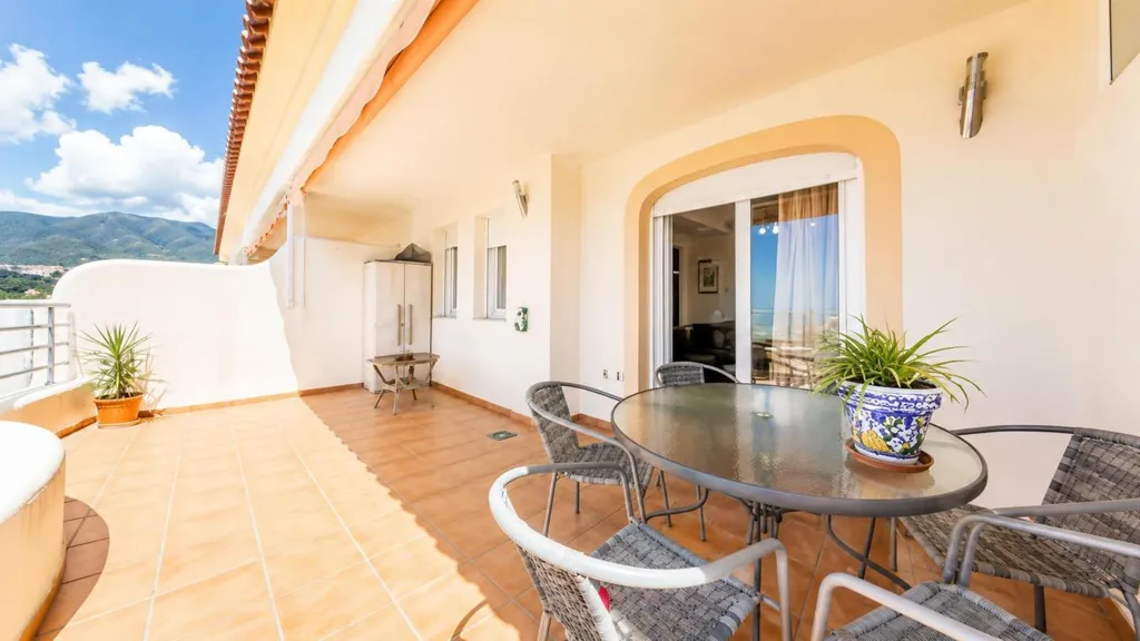 Terrass - Duplex with Sea Views in Benalmádena