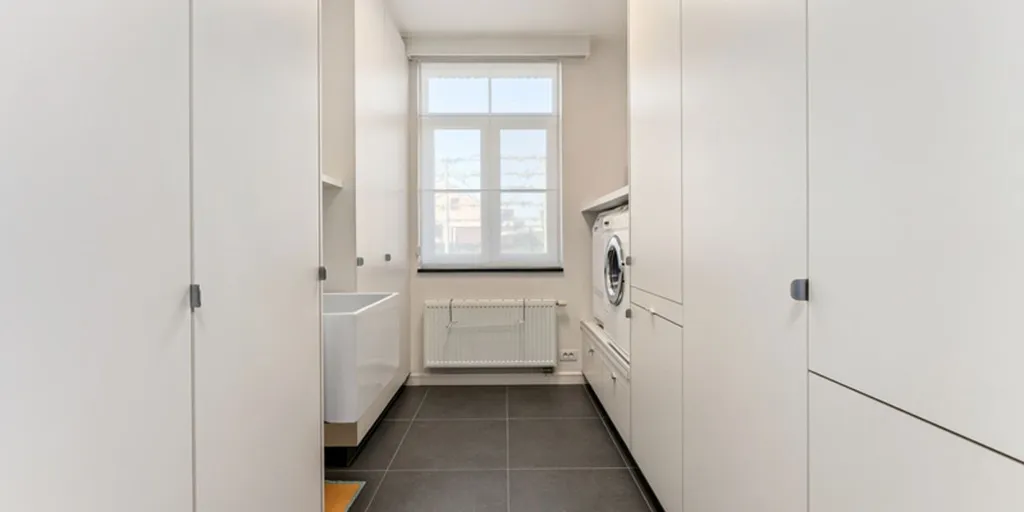Utility Room - Contemporary Villa with Terrace in Wingene