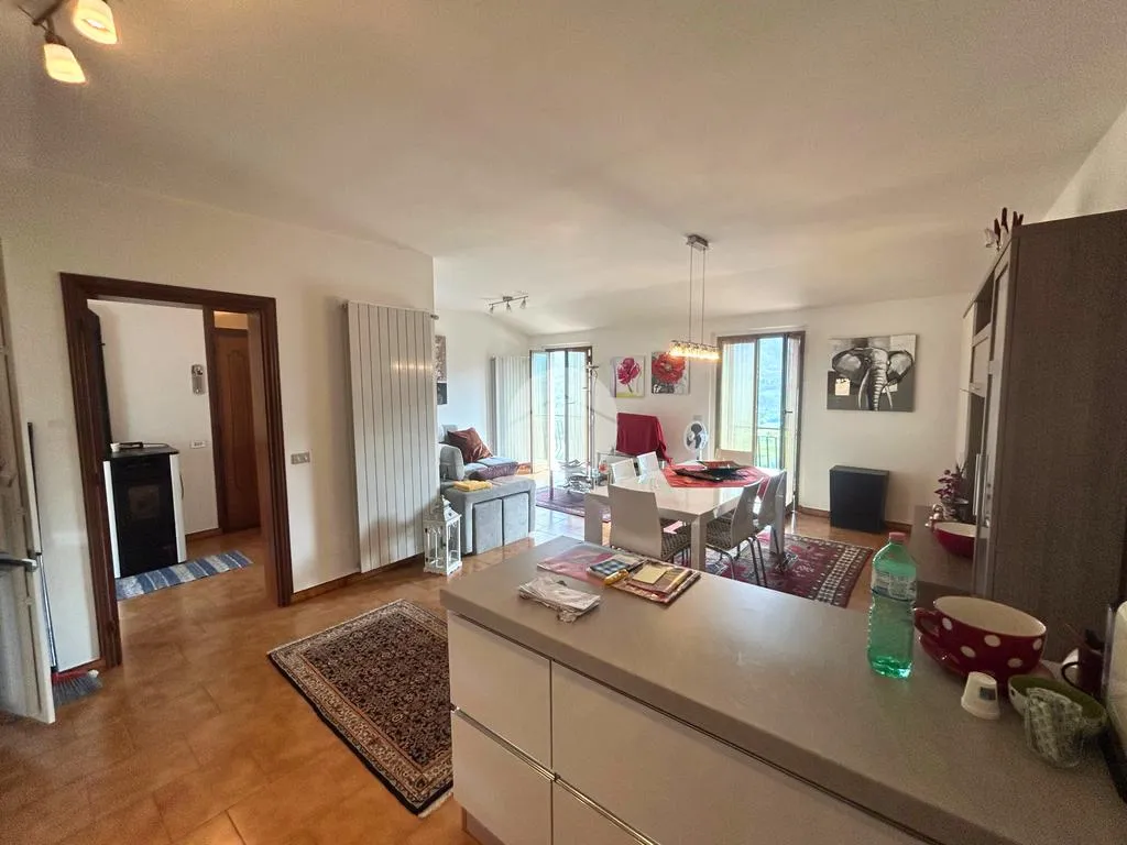 Kitchen - Independent House with Panoramic View in Vigolo