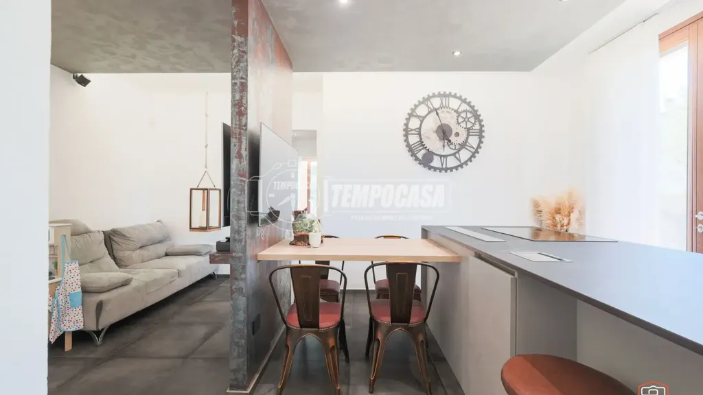 Köök - Ground Floor Apartment with Private Garden in Forlì