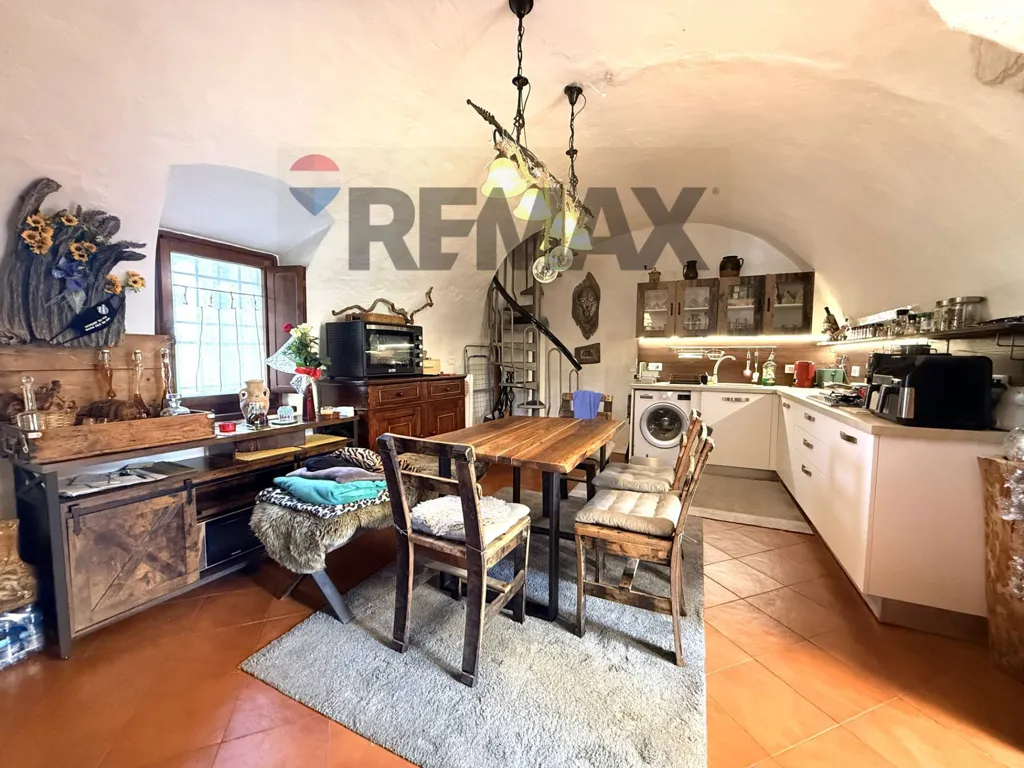 Cucina - Convent-Style Apartment with Terrace in Montaldo