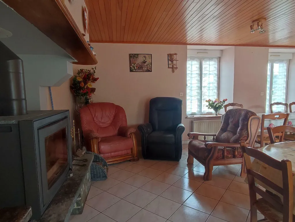 Sala da pranzo - Stone Cottage with Garden in Normandy