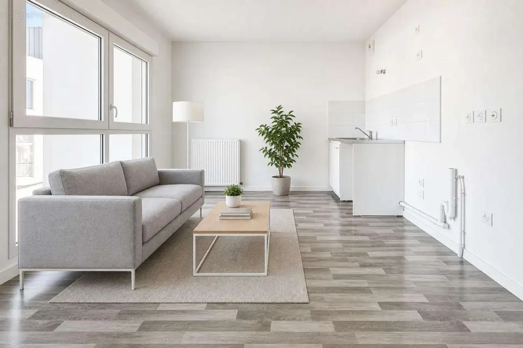 Elutuba - Modern Two-Bedroom Flat in Eco-Quarter, Melun