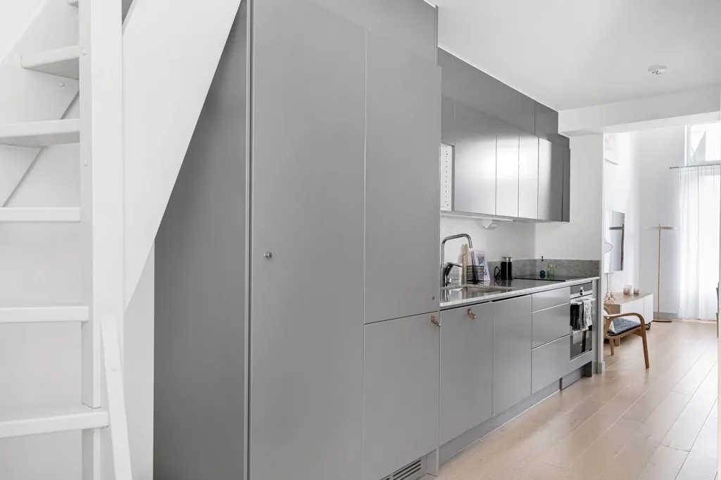 Kitchen - Modern Townhouse with Loft in Vallastaden