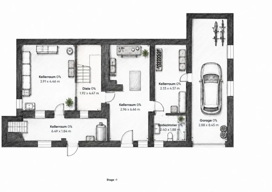 Plan - Maison 7 pièces à Schmelz