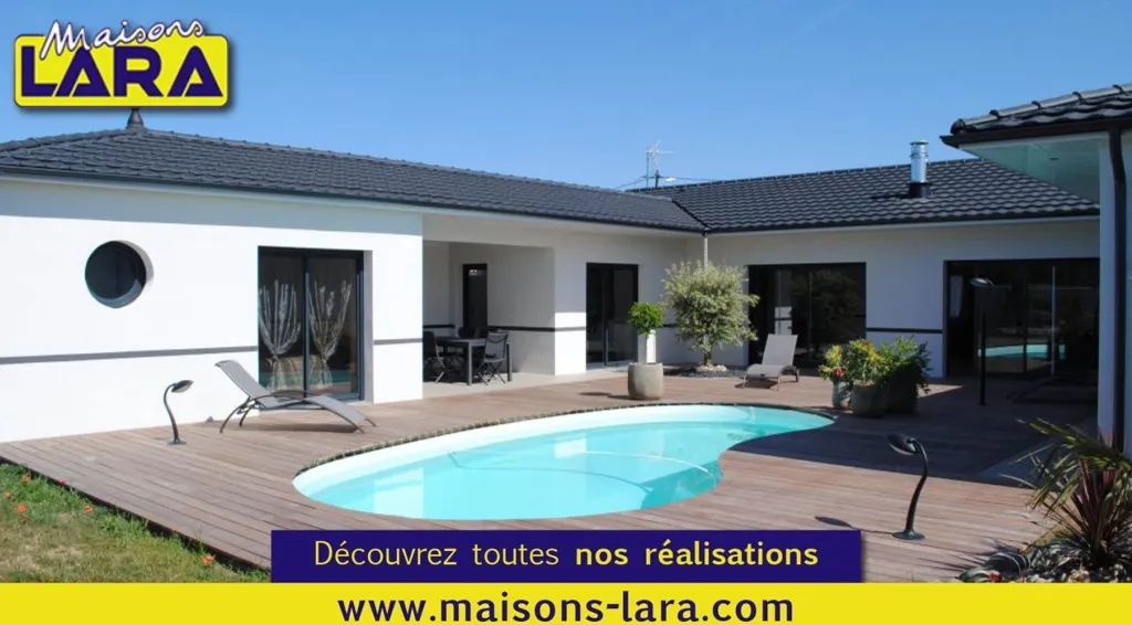Pool - New Build House with Custom Plan in La Jarrie