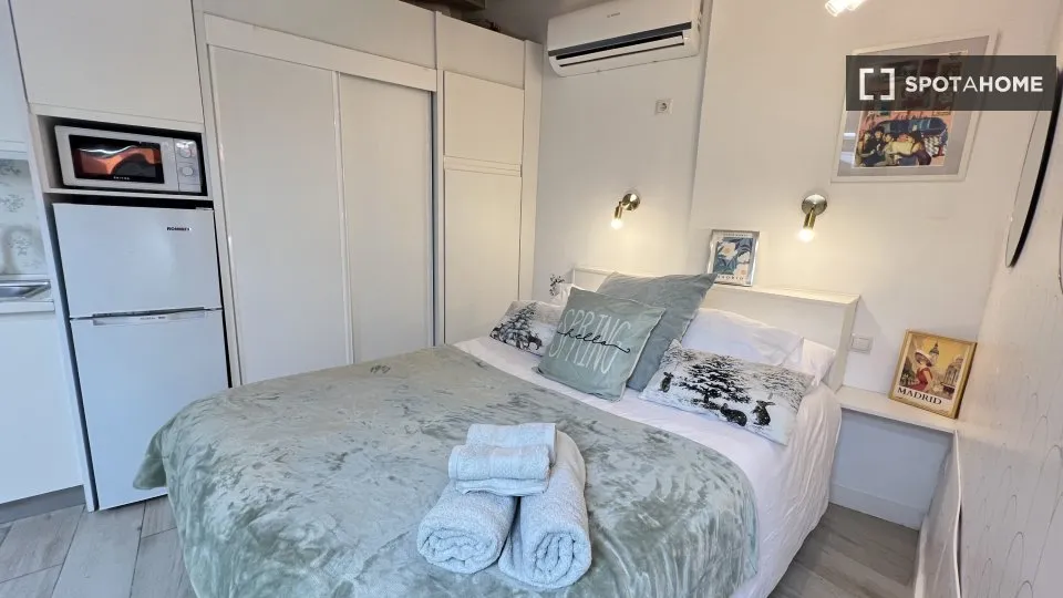 Chambres - Furnished Studio in Universidad, Madrid