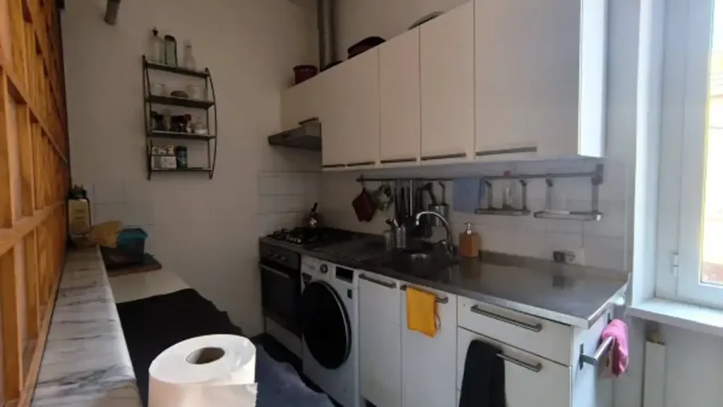 Köök - Furnished Flat with Balcony in Rome