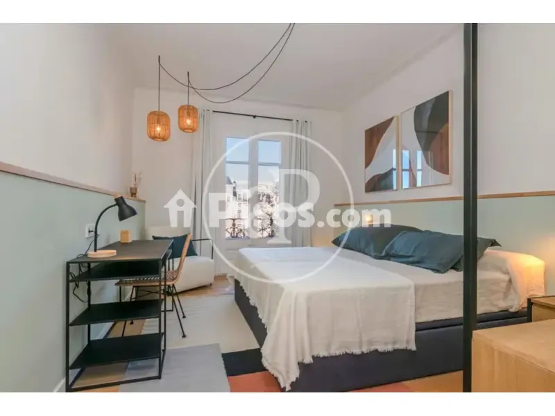 Chambres - Apartment with Balcony in Barcelona Centre