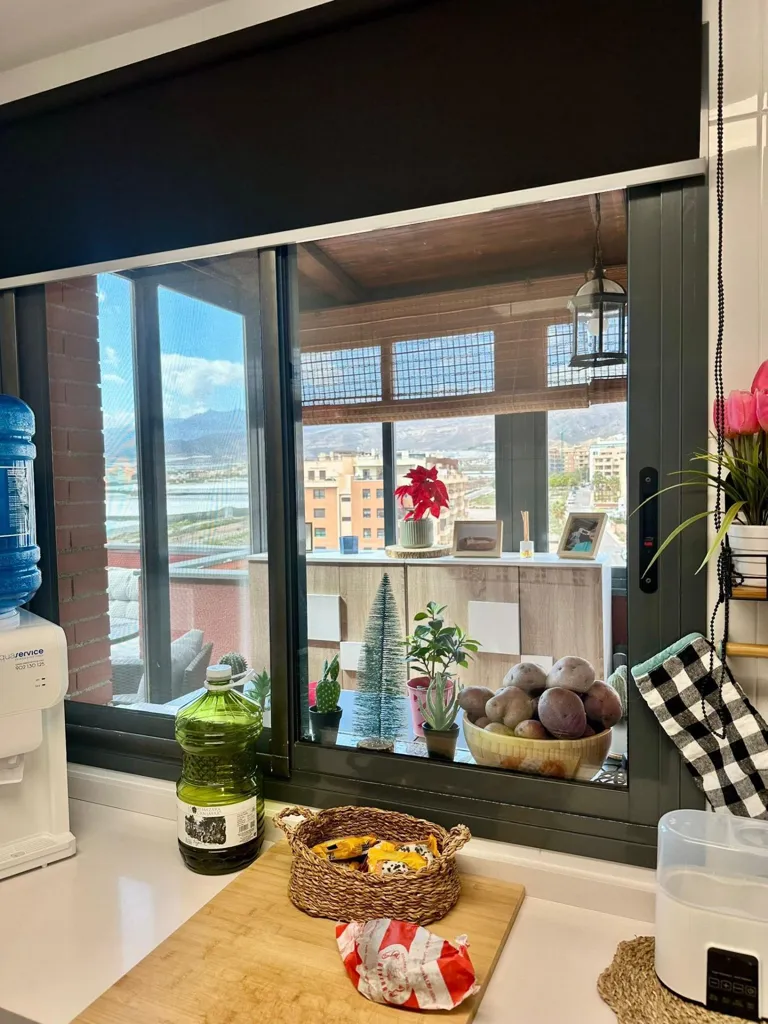 Köök - Penthouse with Large Terrace in Roquetas de Mar