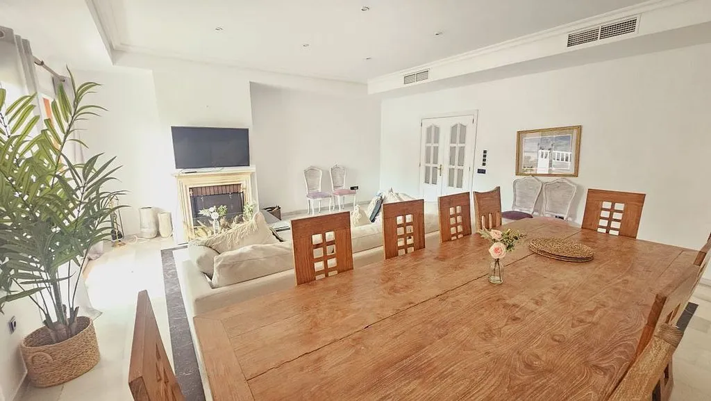 Dining Room - Andalusian Villa with Pool in Sotogrande