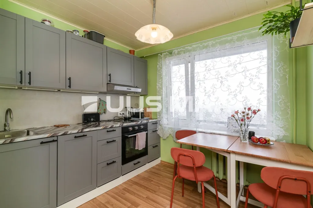 Cuisine - Two-Bedroom Penthouse with Balcony in Viljandi