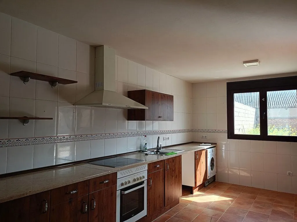 Cuisine - 3-Bedroom Chalet with Pool in Alcabón