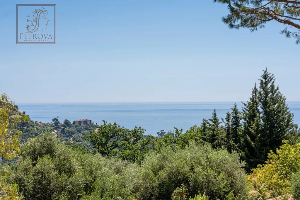 Aed - Villa with Sea View in Prestigious Menton