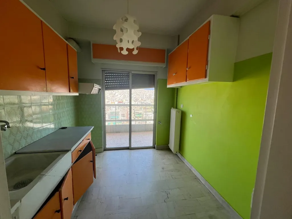 Köök - Flat with Panoramic Views in Agios Nikolaos, Athens