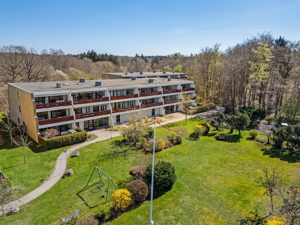 Vue aérienne - Apartment with Garden in Hillerød