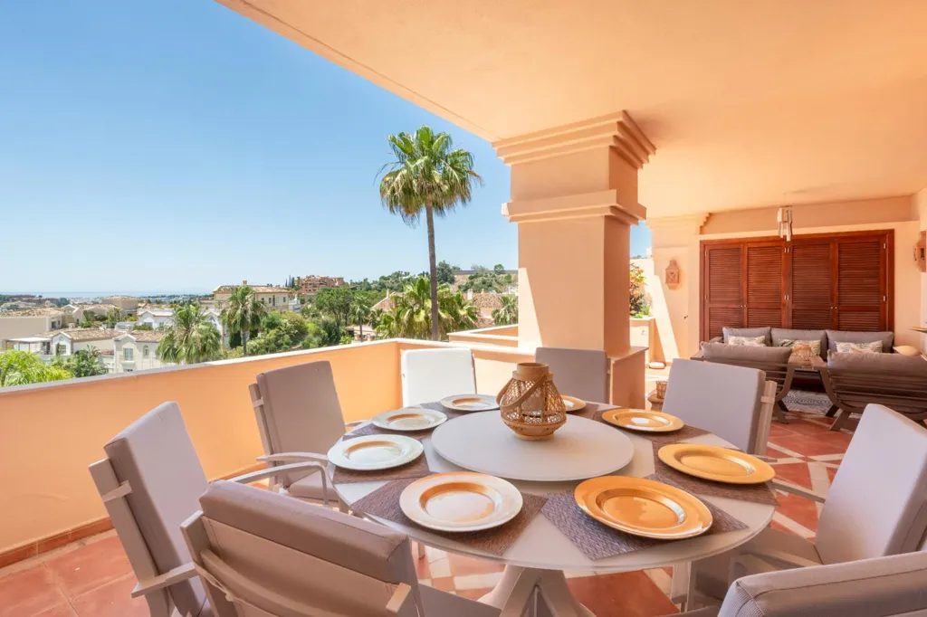 Terrasse - Luxury Apartment with Sea Views in Marbella