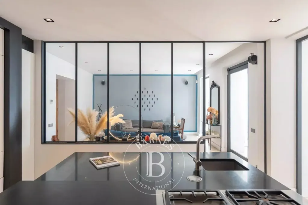Cuisine - Duplex Luxueux avec Jardin Privé à Marseille 8ème