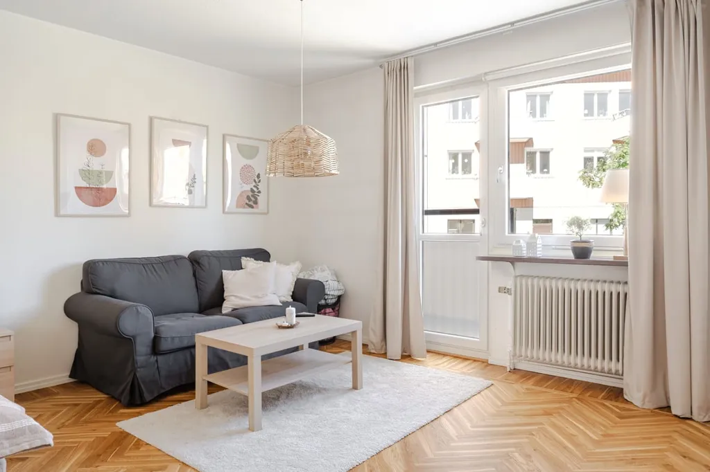 Séjour - 1st Floor Apartment with Balcony in Torpa