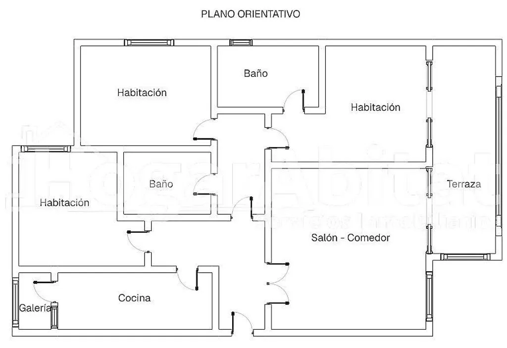 Plan - Luxury Penthouse with Sea View in Alicante