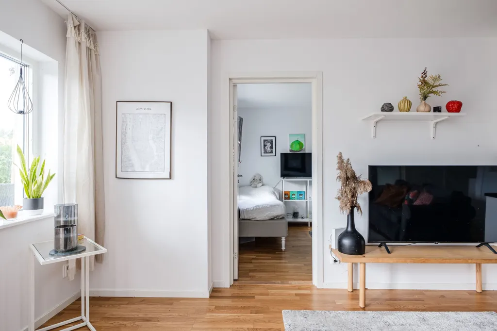 Séjour - Spacious 4-Bedroom with Sunny Terrace in Bredsand