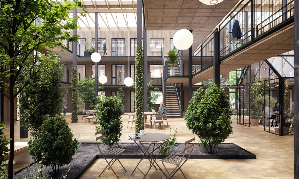 Jardin - Two-Bedroom Apartment with Private Balcony in Odense