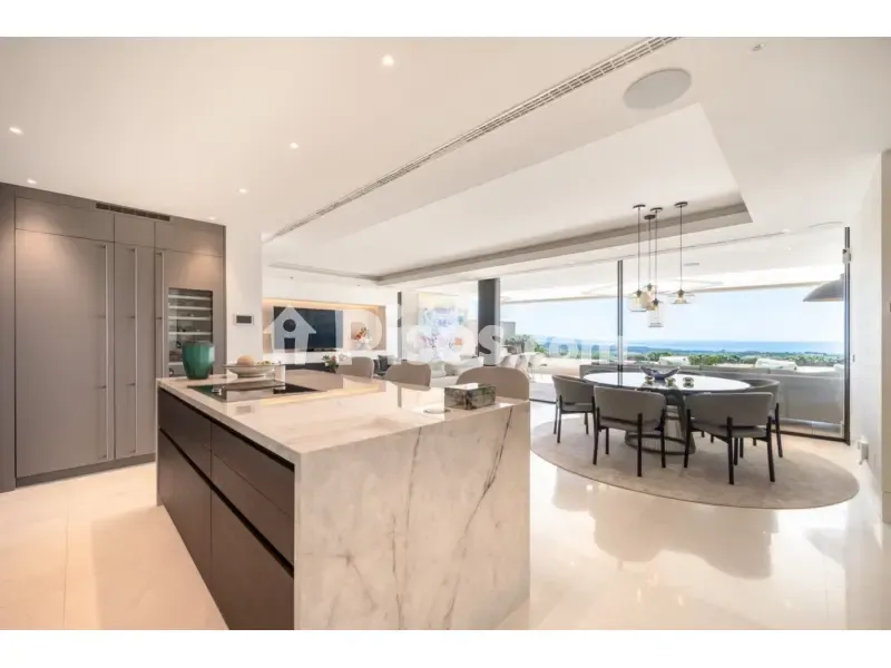 Köök - Apartment with Sea View in La Quinta