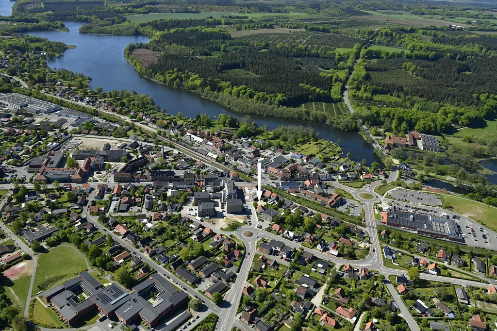 Vue aérienne - Approved Project Plot with Sea View in Ry