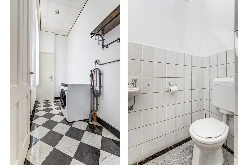Salles de bain - Historic Villa with Garden in Landgraaf