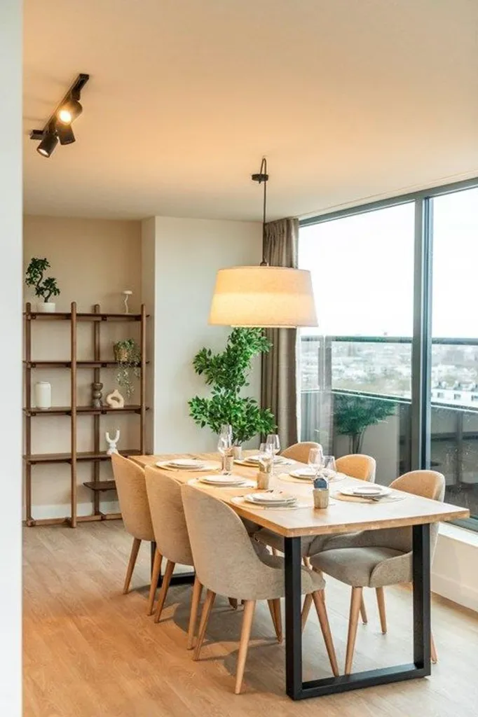 Söögituba - Penthouse with City View in Rotterdam