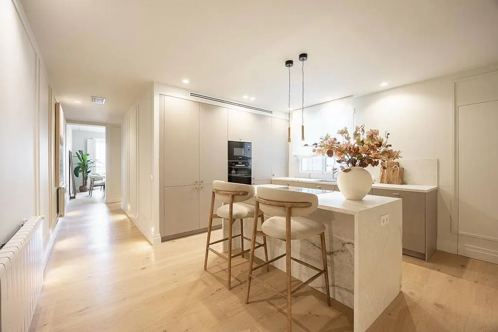 Köök - Luxury Flat with Balconies in Madrid