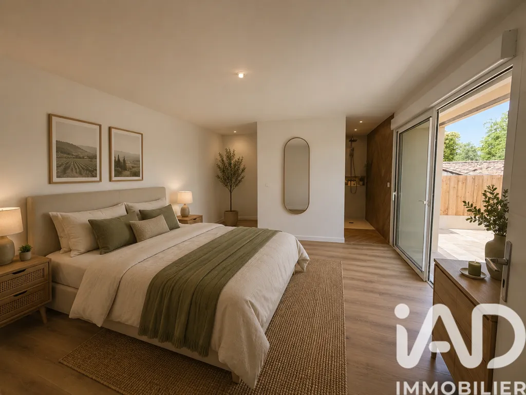 Camere da letto - Rustic Character House with Vineyard View in Puisseguin