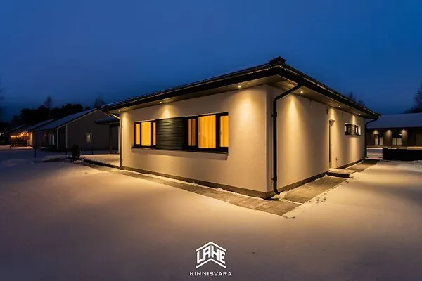Exterior - Contemporary Brick House with Garden in Pärnu