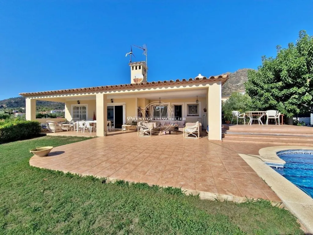 Piscine - Villa with Pool and Sea View near Roses