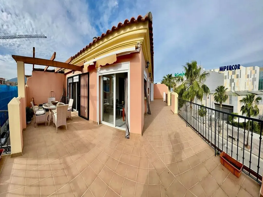 Terrasse - Penthouse with Pool in Fuengirola