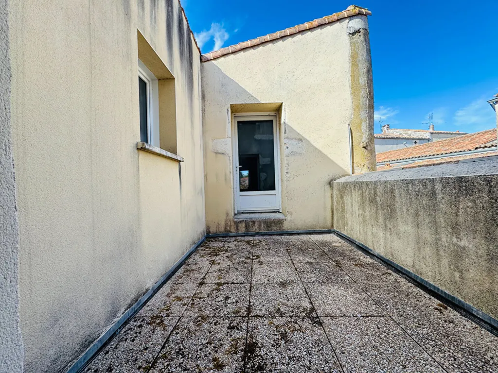Terraza - 2-Bedroom Apartment with Terrace in Saujon