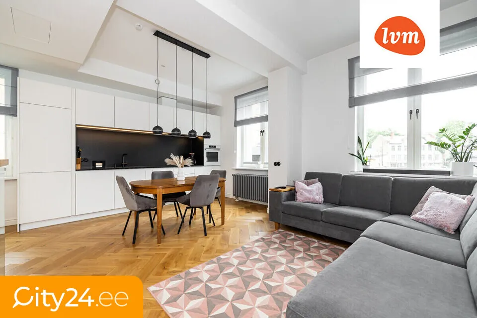Séjour - Spacious 5-Bedroom Flat in Tallinn Centre