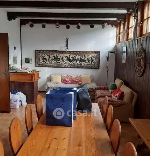 Dining Room - Four-Level Villa with Pool in Vercelli