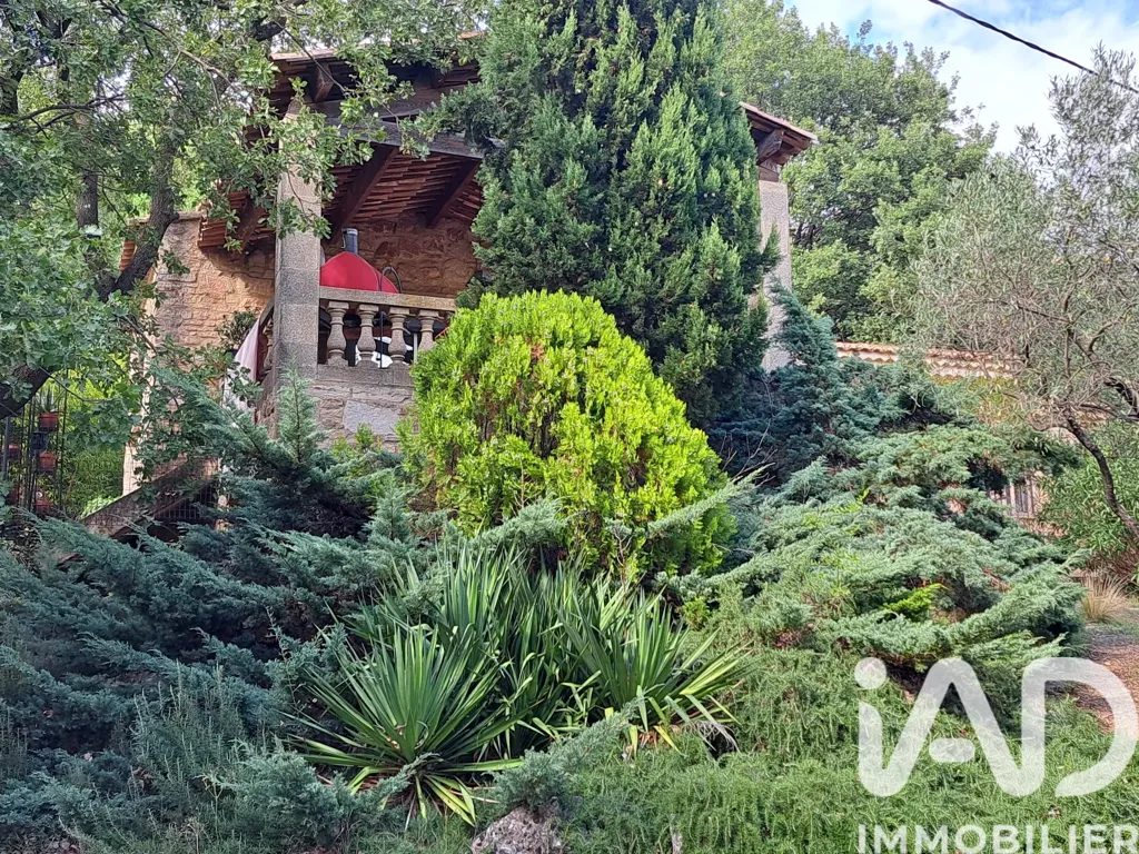 Jardin - Propriété avec Vue Vallée du Rhône à Saint-Marcel-d'Ardèche