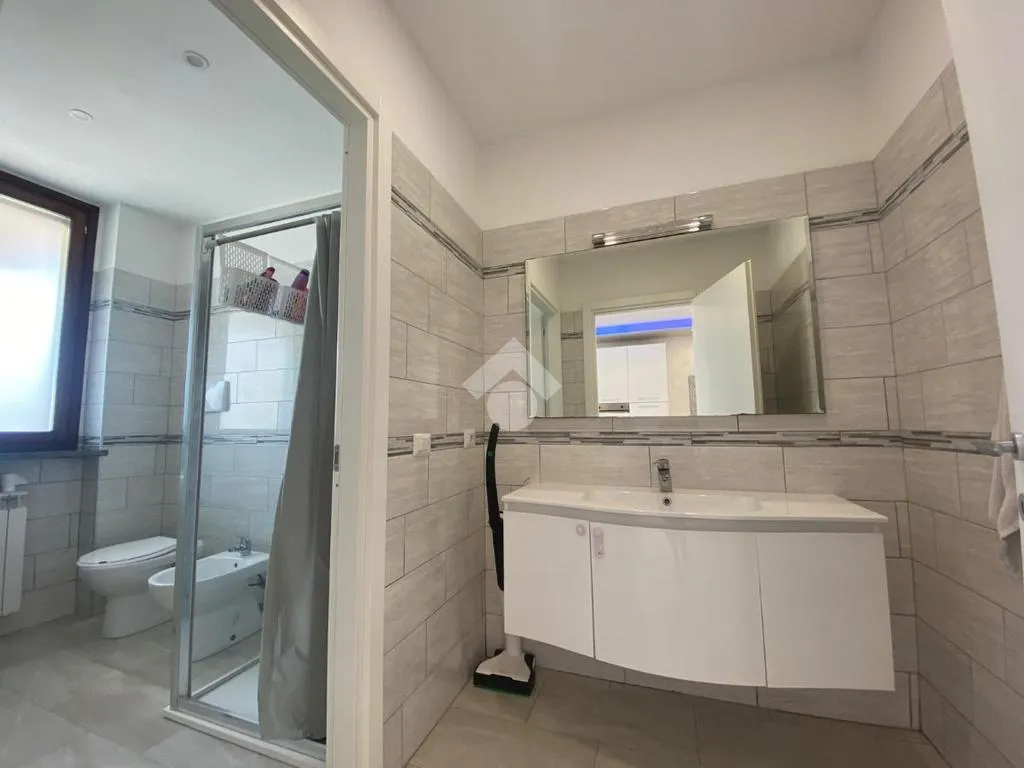 Bathrooms - Bright 2-Bedroom Apartment with Balcony in Corbetta