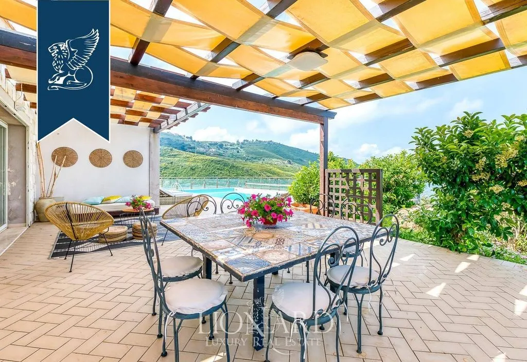 Terrasse - Luxury Villa with Sea View in Cefalù