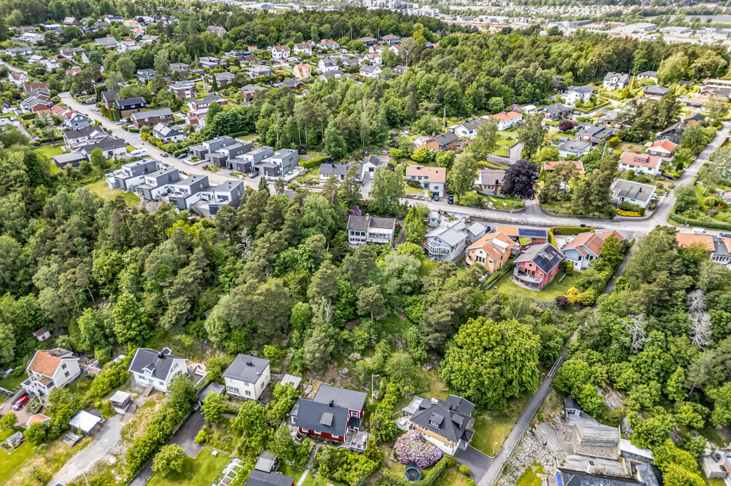 Õhuvaade - Two-Room Apartment with Balcony in Sävedalen