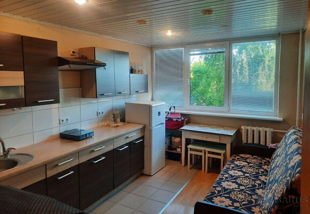 Cuisine - 2-Bedroom Apartment with Central Heating in Klaipėda