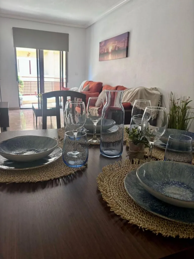Dining Room - 2-Bedroom Apartment with Terrace in Cabo Roig