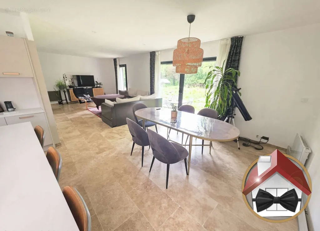 Sala da pranzo - Contemporary House with Garden in Juvignac
